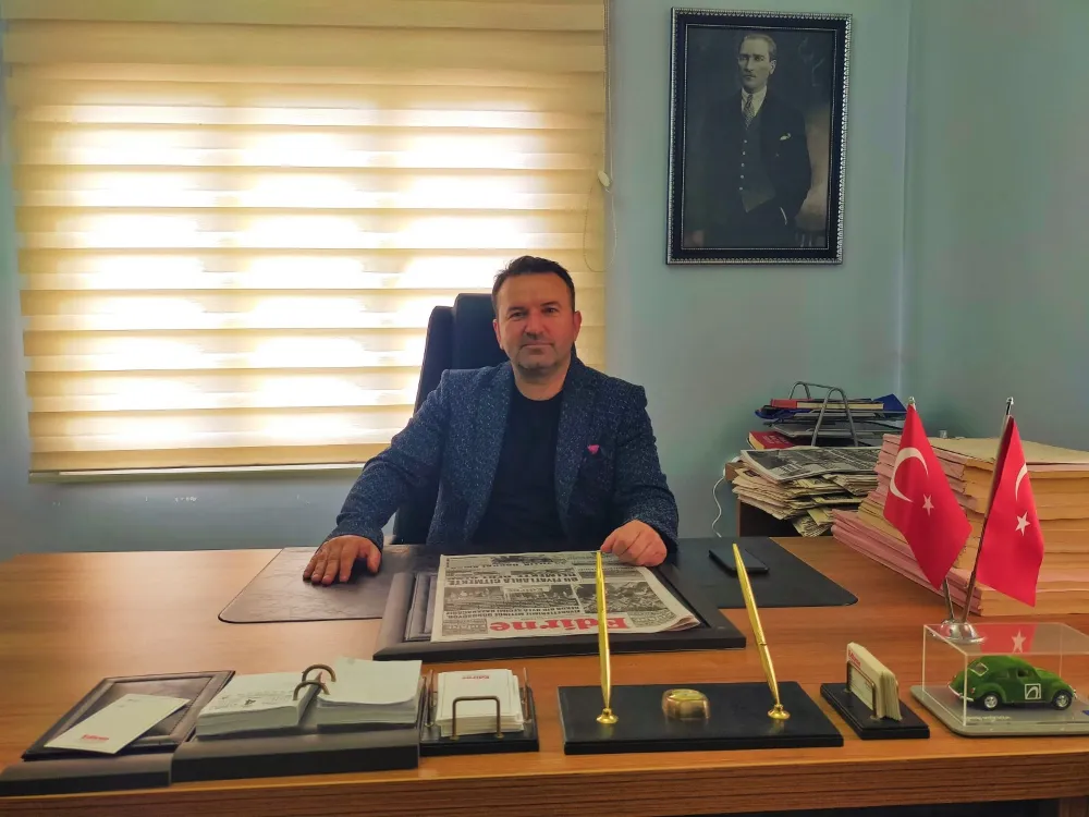 EDİRNE GAZETESİNİN YENİ SAHİBİ GAZETECİ MEHMET ŞENOL OLDU 