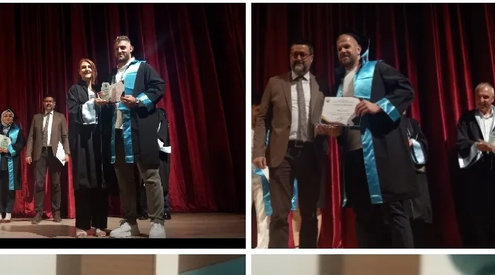BAŞPEHLİVANLARIN MEZUNİYET GURURU