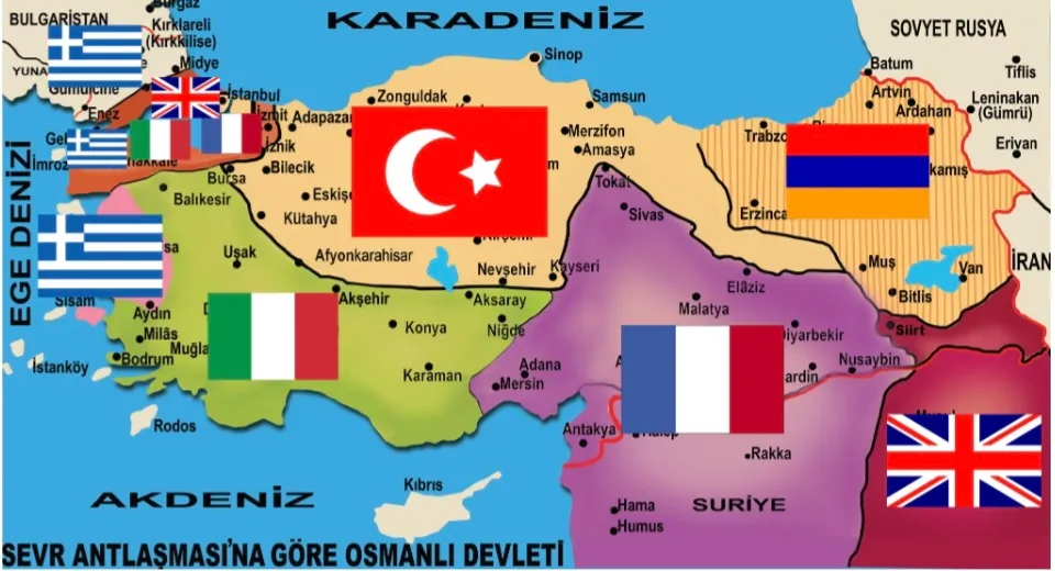 SEVR ANTLAŞMASI: 10 AĞUSTOS 1920 – TÜRK MİLLETİN BOĞAZINA GEÇİRİLEN İP!!!!