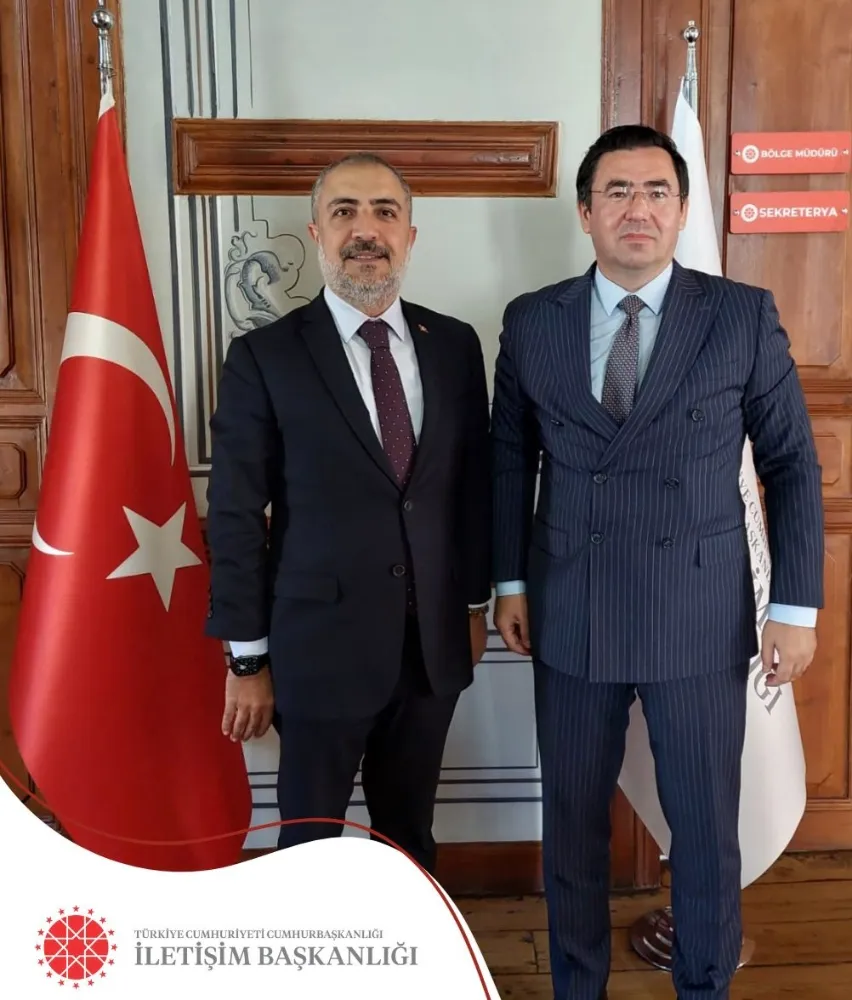 BAŞSAVCI SARICA’DAN İLETİŞİM BÖLGE MÜDÜRÜ ARAR’A NEZAKET ZİYARETİ 