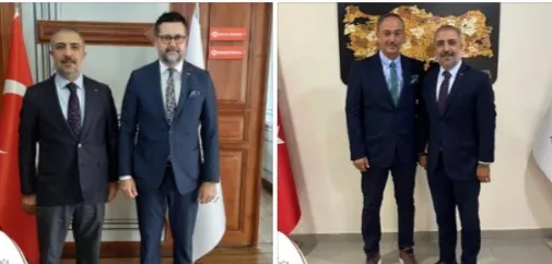 EDİRNE’DE KURUMLAR ARASI NEZAKET ZİYARETLERİ 