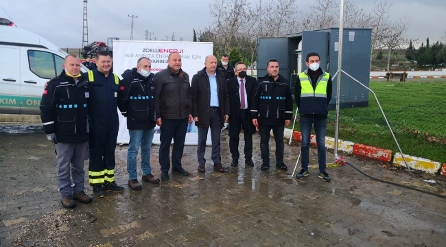 KÜPLÜ’DE DOĞALGAZ ATEŞİ YANDI