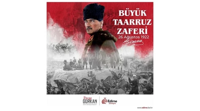 EDİRNE BELEDİYESİ’NDEN ZAFER YÜRÜYÜŞÜ