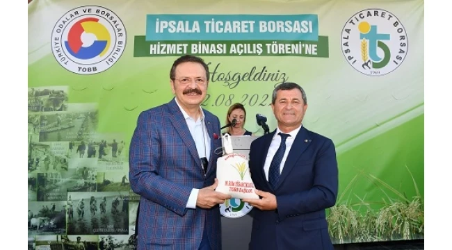 HİSARCIKLIOĞLU,YENİ HİZMET BİNASINI AÇTI 