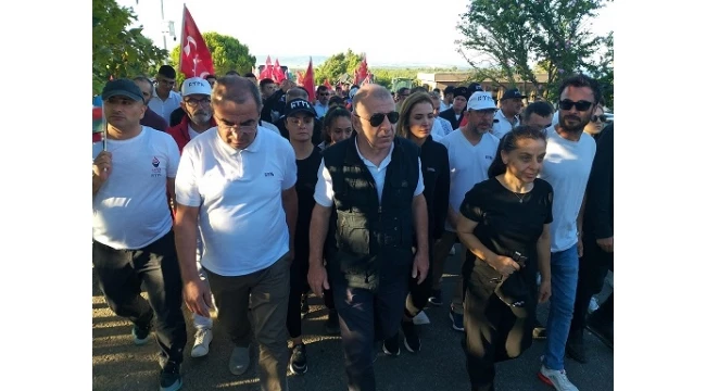 ZAFER PARTİSİ 57’NCİ ALAYA VEFA YÜRÜYÜŞÜ GERÇEKLEŞTİRDİLER