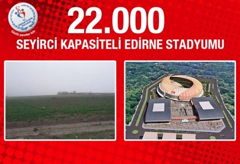 23 ŞEHİR, 25 SÜPER STADYUM PROJESİ SON SÜRAT SÜRÜYOR