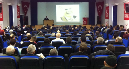 SAADET PARTİSİ EĞİTİM TOPLANTISI BÜYÜK BİR KATILIMLA GERÇEKLEŞTİ