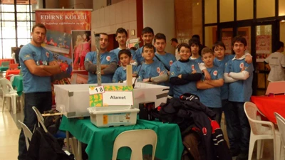 EDİRNE KOLEJİ FIRST LEGO LEAGUE TURNUVASINDA