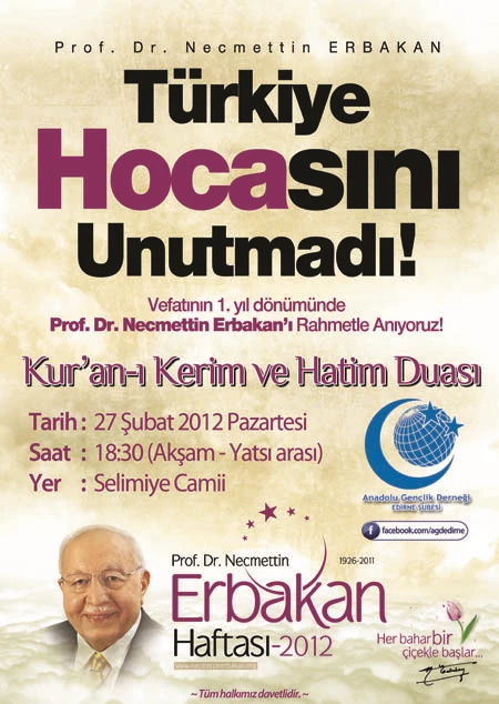 EDİRNE HOCASINI UNUTMADI!