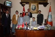 Başkan Yardımcısının misafirleeri vardı