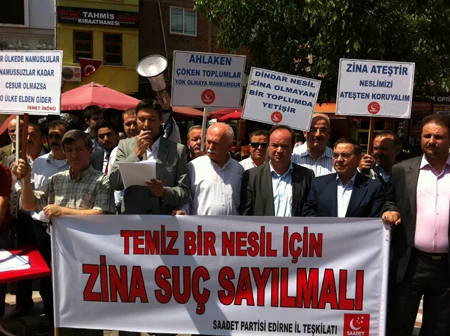 SAADET PARTİSİ İMZA KAMPANYASINA DESTEK VERENLERE TEŞEKKÜR ETTİ