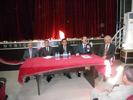 MERİÇ İLÇESİNDE ARAZİ TOPLULAŞTIRMA TOPLANTISI YAPILDI