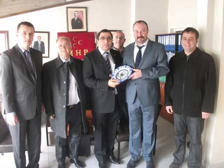 BARODAN MHP YE İADEYİ ZİYARETTE BULUNDU