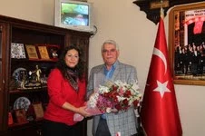 CHP Kadın Kollarından Sedefçiye Teşekkür Ziyareti