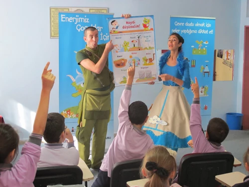 Edirneli çocuklar enerjiyi drama ile öğreniyor