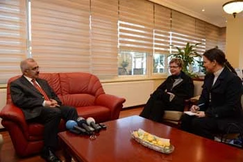 ALMANYA İSTANBUL BAŞKONSOLOSUNDAN VALİ DURUERE ZİYARET