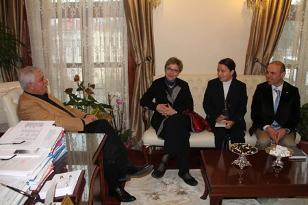 Başkonsolos Jutta Wolke, Sedefçiyi Ziyaret Etti