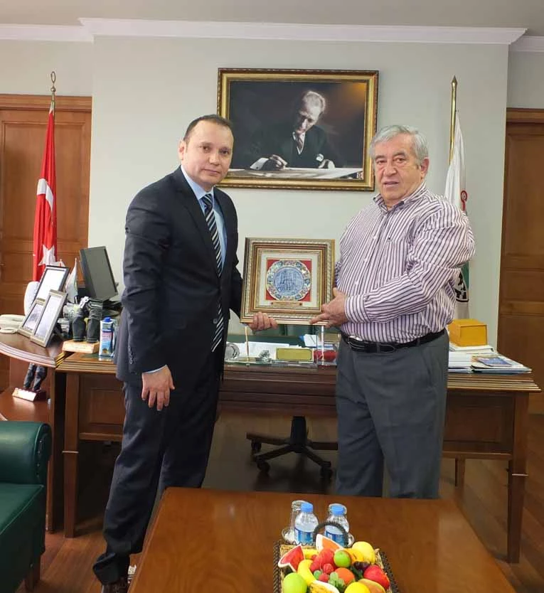 Edirne Açık Ceza İnfaz Kurumu Müdürü Ufuk Aslan ETBnı ziyaret etti.