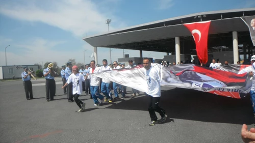 ATA TOPRAĞI İPSALADAN YOLA ÇIKTI