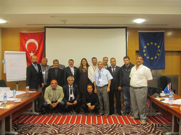 TURAN ŞALLI,ROMAN STK LARI İÇİN ANKARA HİLTONDA YAPILAN TOPLANTIYA KATILDI