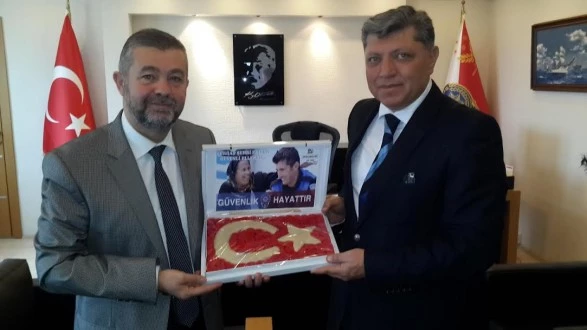 ARSLANZADE DEN İL EMNİYET MÜDÜRÜ BAŞTUĞ’A ZİYARET