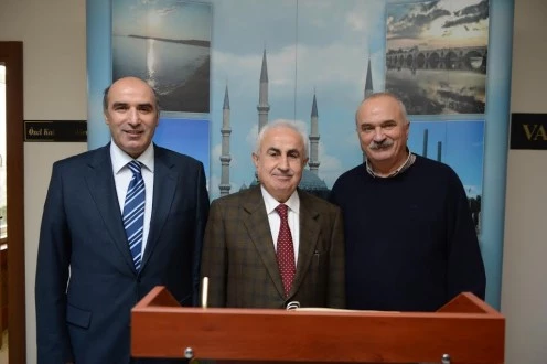 BULGARİSTAN HEYETİNDEN VALİ ŞAHİN’E NEZAKET ZİYARETİ