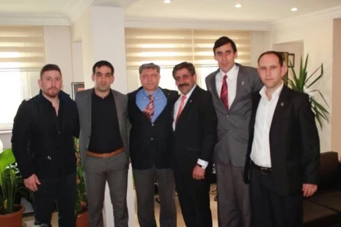 BÜYÜK BİRLİK PARTİSİNDEN POLİSİMİZE GEÇMİŞ OLSUN VE TAZİYE ZİYARETİ