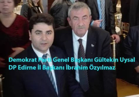 DEMOKRAT PARTİ GENEL BAŞKANI GÜLTEKİN UYSAL İL BAŞKANLARINI BALIKESİR’DE TOPLADI…