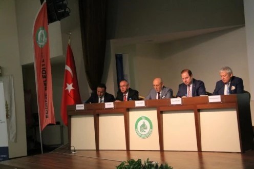 ‘EDİRNE EKONOMİ ZİRVESİ’ ETSO KONFERANS SALONU’NDA YAPILDI.