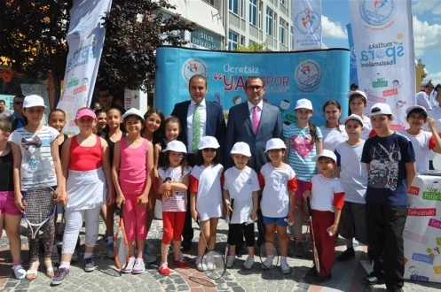 EDİRNE GENÇLİK HİZMETLERİ VE SPOR İL MÜDÜRLÜĞÜ YAZ SPOR OKULLARI AÇILIŞ SERGİSİ