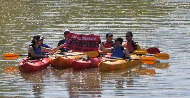 EDOSK, KANO-KAYAK ETKİNLİĞİ YAPIYOR