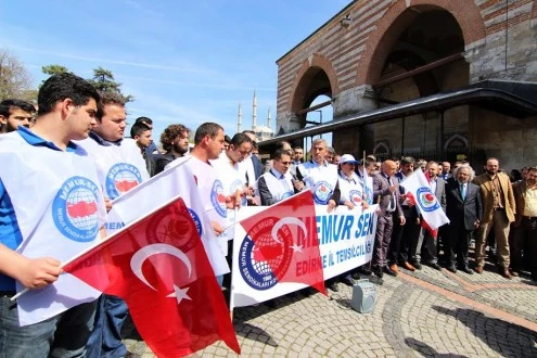 EĞİTİM-BİR-SEN ve MEMUR-SEN’DEN SARIOĞLU’NA AÇIK DESTEK…