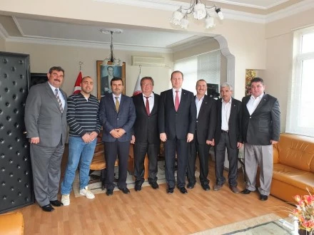 ETB İLÇE BELEDİYE BAŞKANLARINI ZİYARET ETTİ