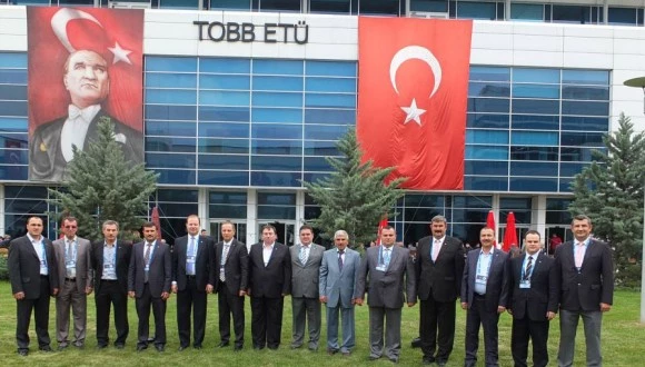 ETB TAM KADRO TOBB’UN 70. MALİ GENEL KURULUNDAYDI…