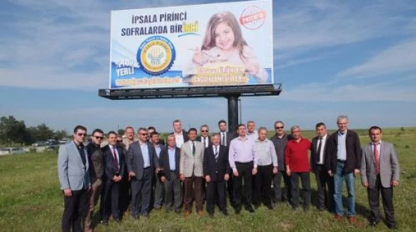  İPSALA PİRİNCİNE TANITIMATAĞI