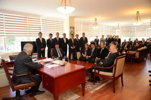 KAYMAKAM ADAYLARINDAN VALİ DURUERE ZİYARET