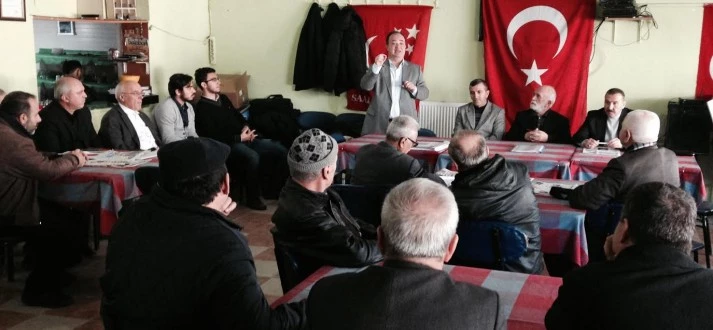 SAADET PARTİSİ MERİÇ İLÇE KONGRESİNİ YAPTI.