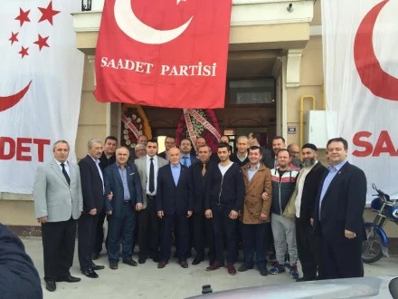 SAADET PARTİSİ MERKEZ İLÇE KONGRESİ YAPILDI