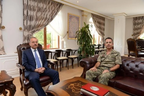 TUĞGENERAL SALİM AFGÜN’DEN ÖZDEMİR VE GÜRKAN’A ZİYARET