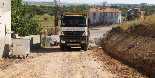 Yol Düzenleme Çalışmaları Devam Ediyor