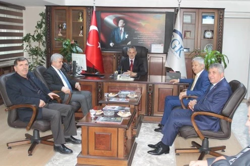 ZIPKINKURT VE EREN SGK İL MÜDÜRÜNÜ ZİYARET ETTİ.